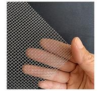 HYHMJ-304 Grillage Inox Polyvalent 10 Mesh Maille De Rongeur Filtre 2,3 Mm Trou Inoxydable Tissée Fil Famille Et Cuisine Hotte Filtre En Métalliques Jardin Briques Air,Argent,1x5m
