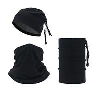 HYHMJ Cache-Cou Masq Chaleureux Mou Tour De Cou Masque Résistant À l'eau Et Coupe-Vent Toison Chapeau Hiver Moto Ski Cyclisme Sports De Plein Air,L,30 * 25cm