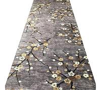 HYHMJ-Motif Prune Tapis De Passage Tapis De Cuisine Multifonction Lavable En Machine Tapis De Marche Non Déformé Facile À Nettoyer Famille Adsorption Coureurs Tapis Pour Couloirs,A,90x400cm