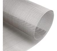 HYHMJ-Tissu De Treillis Métallique Super Densité 350 Mesh Résistance Au Déchirement Et Corrosion Grillage Fine Maille 43 μm Anti-Insecte Famille Maille Filtre,Argent,1x1m