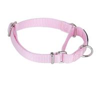 Hyhug Collier Martingale pour Chien Taille Petite Rose | Anti-échappée en Nylon Ultra Résistant Durable Sans Boucle, Idéal pour l'entraînement et les Promenades Quotidiennes