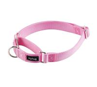 Hyhug Martingale Collier pour chien en nylon résistant et durable, anti-traction, idéal pour l'entraînement et les promenades quotidiennes Rose Taille XL