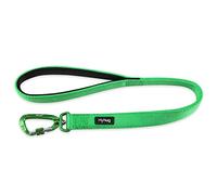Hyhug Pets Laisse Courte Robuste de 24 Pouces avec poignée Confortable et Laisse à Clip en Aluminium léger pour Les Grands Chiens de Taille Moyenne. (Citron Vert, Grand Modèle Longueur 61CM)