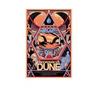 HYIFS Poster sur toile Dune de Jodorowsky - Décoration murale pour salon, chambre à coucher - 60 x 90 cm