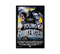 HYIFS Young Frankenstein - Poster du film sur toile pour décoration de chambre à coucher, bureau, chambre, cadeau, 50 x 75 cm