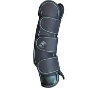 HyIMPACT Event Pro series Guêtres de transport (4 pièces/paquet) BZ647 (Poney) (Noir/Gris)