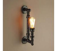 HYJAUSXB Applique Murale Industrielle en Fer Style loft, Style rétro, LED Edison, Style Steampunk, pour Salle à Manger, Chevet, décoration d'intérieur