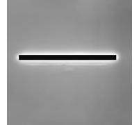 HYJAUSXB Applique Murale LED Minimaliste Moderne, éclairage intérieur Noir, Design Angulaire, lumière Blanche pour Salle de Bain, Long câble pour Couloir et Chambre, détail.