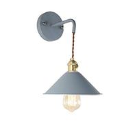 HYJAUSXB Applique Murale Moderne Macaron, Suspension Edison E27, luminaire en cuivre avec Interrupteur Marche/arrêt, Finition dépolie, décoration élégante et Unique.
