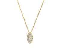 HYJYGM Collier ras du cou tendance 2025 en oxyde de zirconium véritable 14 carats avec œil d'ange pour femme Bijoux Accessoires de mode Cadeau créatif