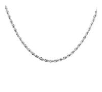 HYJYGX 5MM Silver Chain Rope, Stainless Steel Twisted Chain for Men and Boys - Up to 30 inches