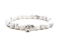 HYJYGX per perlé Naturel, 8 mm Stone Womens Stretch s Bijoux 19cm
