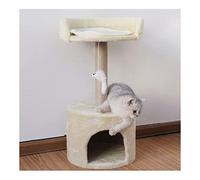 HYKJCSS Arbre A Chat Arbre À Chat Tour De Chat pour Petits/Moyens Chats Chat Gym Chaton Condo Chat Griffoirs Meubles Chat Centre D'activité Mobilier pour Chats(Beige)