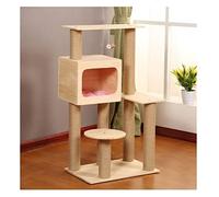 HYKJCSS Arbre A Chat Arbres D'activités Cadre d'escalade pour Chat Arbre À Chat Table pour Chat Fournitures pour Chat Jouet pour Chat Tapis De Nid Mobilier pour Chats