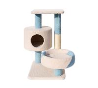HYKJCSS Arbre A Chat Cadre d'escalade pour Chat Arbre À Tour pour Chat Meubles pour Chat Simples Poteau À Gratter pour Chat en Sisal Mobilier pour Chats(B)
