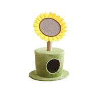 HYKJCSS Arbre A Chat Sisal Tournesol Arbre À Chat Chats Support d'escalade Planche À Griffes Verticale Fournitures pour Animaux De Compagnie Créativité Peluche Sisal Mobilier pour Chats