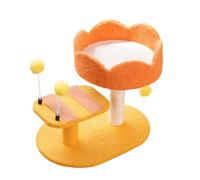 HYKJCSS Arbre A Chat Tour De Chat d'arbre À Chat en Forme d'abeille Mignonne avec Poteau À Gratter en Sisal pour Chaton De Chats D'intérieur Mobilier pour Chats(40 * 30 * 37cm)