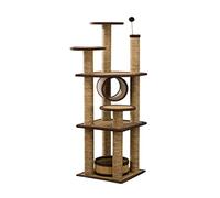 HYKJCSS Arbre A Chat Tour pour Chat The Cat Climb Sisal Cadre d'escalade pour Chat Litière pour Chat Plate-Forme d'arbre À Chat Planche À Gratter pour Chat Nid pour Chat Mobilier pour Chats