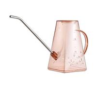 HYKJCSS Arrosoir Arrosoir en Plastique avec À Long Bec Acier Inoxydable Bouilloire pour Plantes Jardinage(Rosa)
