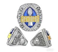 HYKJSHED Bagues de Football américain Fantasy 2026 - Objets de Collection for la fête des pères - Bagues de Championnat - Souvenirs for Les Fans(White,13)