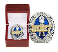 HYKJSHED Prix du Gagnant de la Ligue de vitrine de Bague de Football Fantasy 2027(Blue,11)