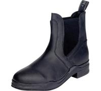 HyLAND - Boots d'équitation unisexes homme/femme, cuir ciré BZ3915 (35,5 EU) (Noir)