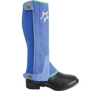 HyLAND Enfants Amara demi-chaps Zeddy, tricolore BZ1131 (M) (Bleu cobalt/pétrole/turquoise)