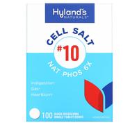 Hyland's Naturals, Sel Cellulaire n10, 100 Doses de Comprimés Uniques à Dissolution Rapide