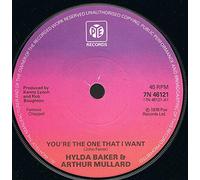 HYLDA BAKER AND ARTHUR MULLARD - YOU'RE THE ONE THAT I WANT 7" (45) UK PYE 1978