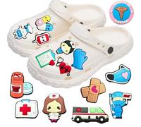 Hyleara Lot de 20 badges pour chaussures d'infirmière