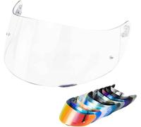 HYLGY Visiere Casque Moto pour AGV K1 / K1S / K3SV / K5S, Protection UV, Visière Teintée Anti-Rayures de Remplacement, Lentille de Protection de Style,Normal-J Transparent