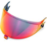 HYLGY Visiere Casque Moto pour Shark Spartan GT, Protection UV, Visière Teintée Anti-Rayures de Remplacement, Lentille de Protection de Style,Normal-B Golden Red