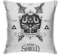 Hylian Geek Art Taie D'oreiller Décoration De La Maison Housses De Coussin Pour Canapé Canapé Coussin Taies D'oreiller 18x18 Pouces