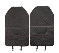 HYLLYP 2 Pièces Protege Siege Voiture pour Renault Symbioz E-Tech Full Hybrid 2024-2025, Tapis Protection Imperméable, Protège Les Sièges De La Saleté,Red