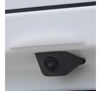 HYLLYP Protecteur Anti Pluie pour Caméra de Recul Voiture pour Chevy Chevrolet Traverse 7 Seater 2024-2025, Protection pour Caméra De Recul, Installation Facile,White