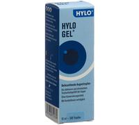 HYLO GEL Collyre Hydratant Intensif Sécheresse Oculaire Gouttes Ophtalmiques 2x10 ml