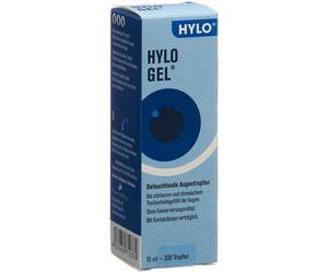 HYLO GEL Collyre Hydratant Intensif Sécheresse Oculaire Gouttes Ophtalmiques 2x10 ml