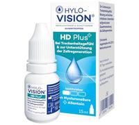 Hylo-Vision HD Plus Augentropfen, 15 milliliter