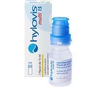 Hylovis Multi Solution Ophtalmique Lubrifiante Flacon 15ml