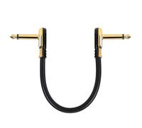 HYLQZAT Débutant Câble Audio Guitare Câble De Pédale D'effet Guitare 6,35 Mm Patch Plat À Angle Droit