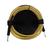 HYLQZAT Débutant Câble Audio Guitare Cordon De Fil Sans Bruit Sortie 6.5mm Ligne Réduction Accessoires Et Pièces Professionnels Pour Guitare(6M Yellow)