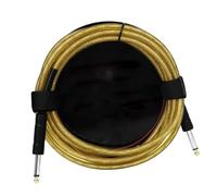 HYLQZAT Débutant Câble Audio Guitare Cordon De Fil Sans Bruit Sortie 6.5mm Ligne Réduction Accessoires Et Pièces Professionnels Pour Guitare(10M Yellow)