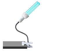 HYLR Antidérapant LED 220V 30W Lampe UV stérilisation d'ozone E27 Base antibactérien Taux de 99% Ultraviolet germicide de désinfection lumières