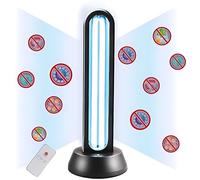 HYLR Lampe germicide UV 38W UVC Germicidal,Télécommande,Minuterie, Device de détection radar,Disinfection Stérilisateur, tue 99,9% de Éliminateur de Grippe. Bactéries, acariens
