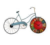 HYLR Modélisme de vélo Rétro Horloge Maison décoration de Salon Horloge Murale Artistique créative