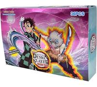 HYMBCFW Demonnslayer Carte Animée, 180PCS Cartes à Collectionner Anime Carte Postale Édition Collector d'honneur Anime Card Anime Card Packs Enfants Cartes Games pour Les Amateurs D'anime Cadeau