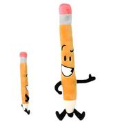 HYMBCFW Jouet en Peluche Crayon Forme, Peluche Poupée en Forme de Crayon Kawaii Peluche Plush Toy Plushie Peluche Figures Doll Hugging Pillow Poupée en Oreiller Cadeaux pour Noël Anniversaires (30cm)