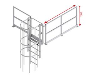 HYMER Garde-corps Hymer pour la sortie Quantité:1