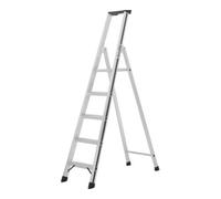 HYMER Hymer Alu-Pro, Escabeau à plateforme, unilatéral, 5 marches Quantité:1