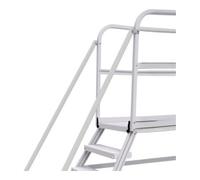 HYMER Hymer Rampe pour escaliers de palier, utilisable des deux côtés, pour 8 marches, avec matériel de fixation Quantité:1